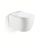 Ascoli Rimless Flushing Wall Hung Toilet Suite