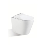 Cortona Rimless Flushing Wall Faced Toilet Suite