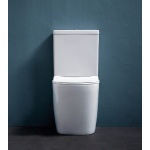 Cortona Rimless Flushing Back To Wall Toilet Suite