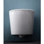 Cortona Rimless Flushing Wall Hung Toilet Suite