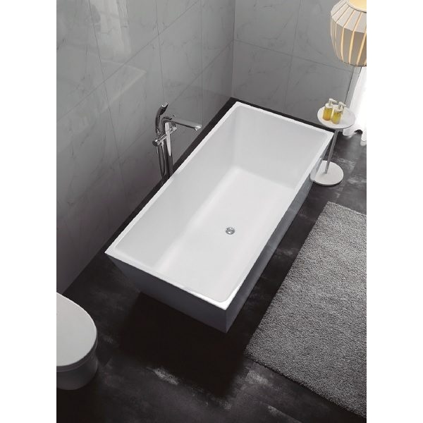 Caserta Multi Fit Square Free Standing Bath 1700mm
