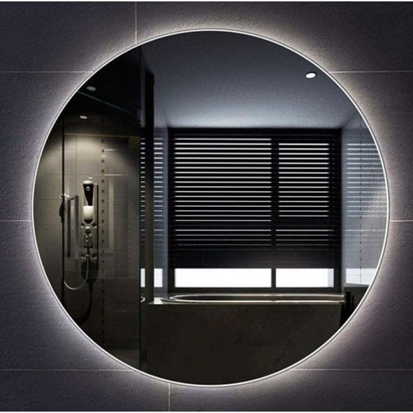 Bondi Round LED Frameless Mirror 800mm