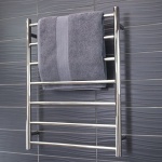RTR01 Round Heated Towel Ladder 600 x 800 S/Steel
