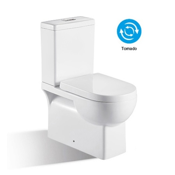 Topaz Back To Wall Tornado Toilet Suite